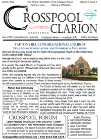 Crosspool Clarion Winter 2012, Volume 9, Issue 4