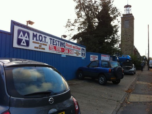 Tavern Service Station on Manchester Road