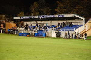 Sandygate, home of Hallam FC