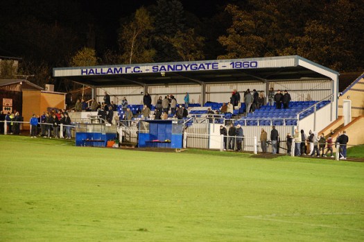 Sandygate, home of Hallam FC