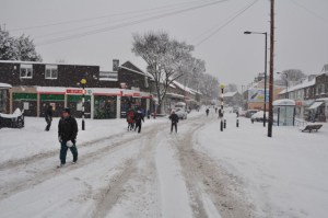 The precinct, Crosspool, 1 December 2010