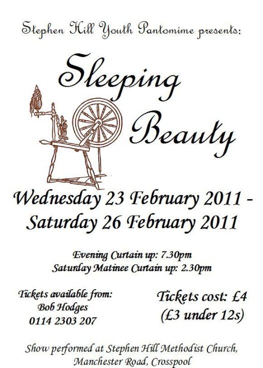 Stephen Hill Youth pantomime Sleeping Beauty