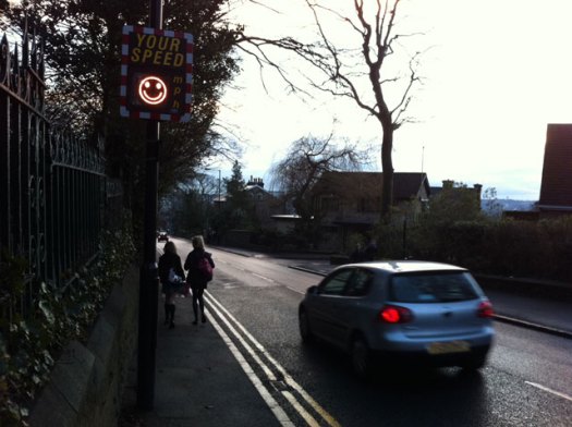 Manchester Road speed signs return