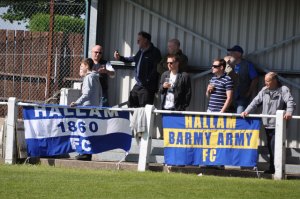 Hallam FC v Sheffield FC 150th anniversary match