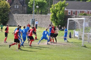 Hallam FC v Sheffield FC 150th anniversary match