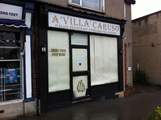 A'Villa Caruso restaurant: to reopen under new management?
