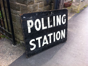 Stephen Hill church polling station in Crosspool