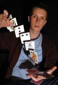 Crosspool magician Dan Ellis