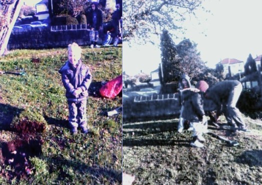 Crosspool Beavers spring bulb planting