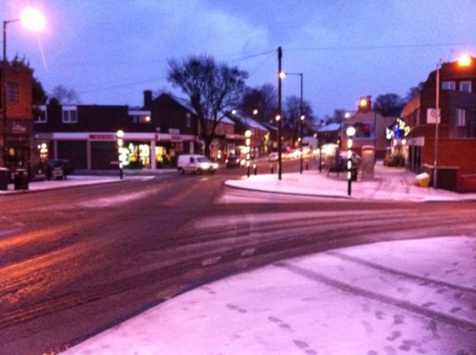 Crosspool precinct this morning