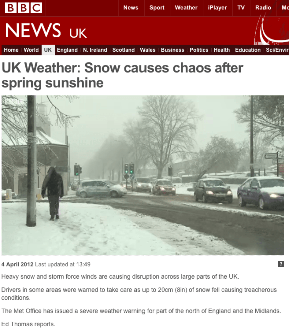 Crosspool featured on BBC News report