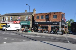 Flags have gone up in the precinct