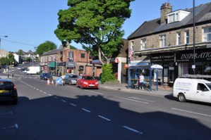 Flags have gone up in the precinct