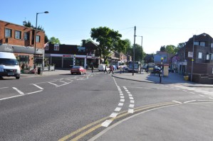 Flags have gone up in the precinct