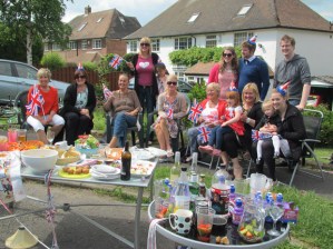 Moorbank Drive jubilee street party