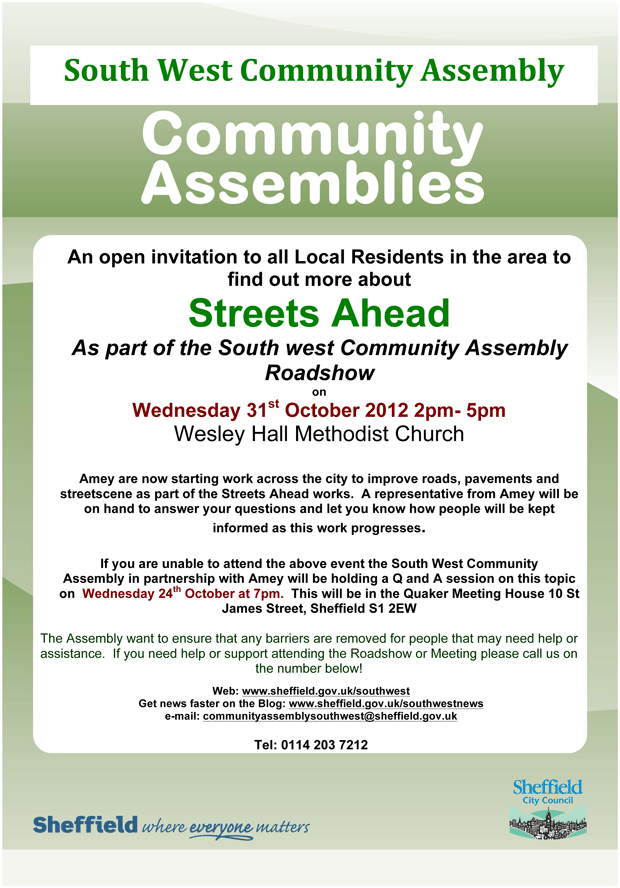 Find out more about Streets Ahead