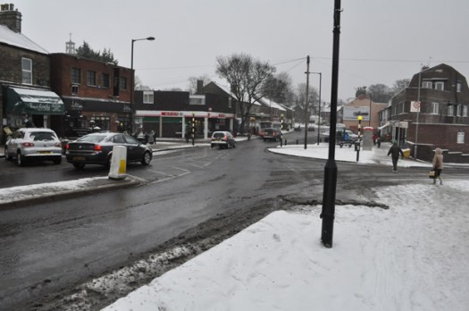 Crosspool precinct this morning