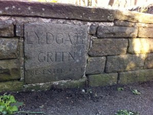 Lydgate Green planting and tidy-up day, Saturday 27 April 2013