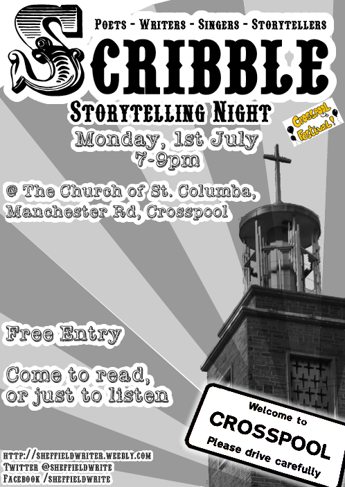 Scribble Storytelling Night at Crosspool Festival 2013