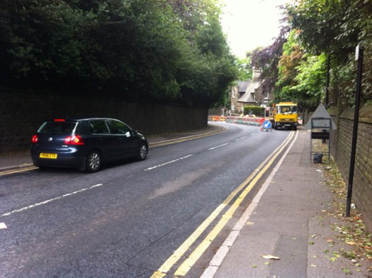 Delays for motorists on Manchester Road