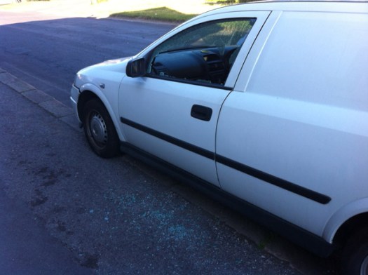 Cars in Crosspool have been vandalised