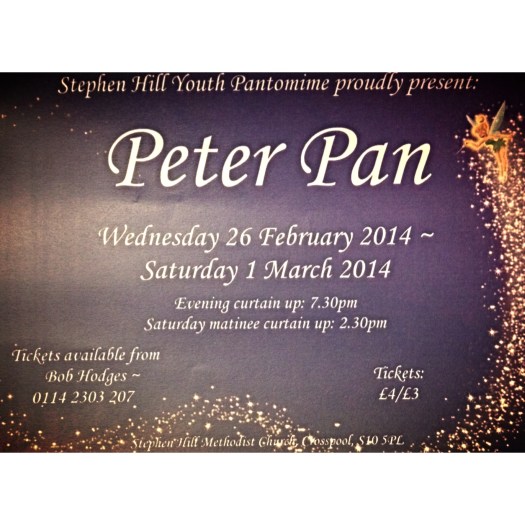 Peter Pan Stephen Hill panto