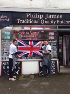 Philip James supporting James Woods