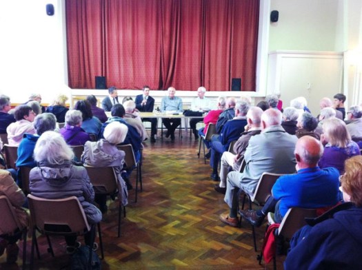 Meeting at St Columba's with First to discuss the 51 bus