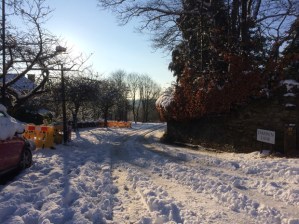 Darwin Lane in the Boxing day snow, 2014