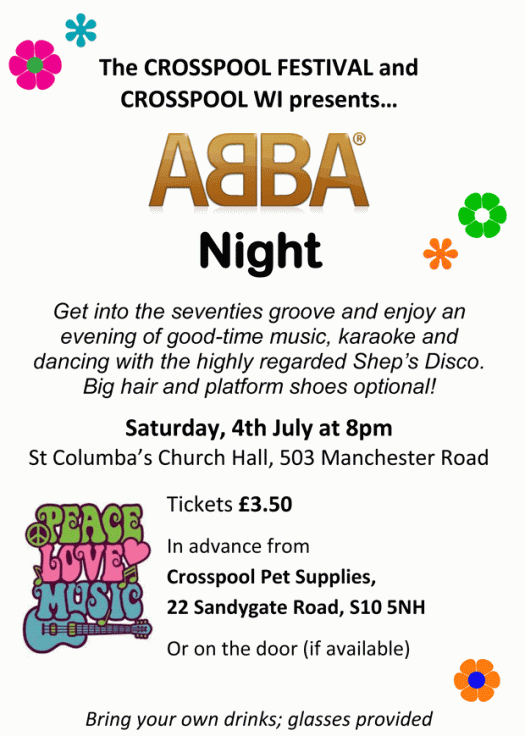 Abba Night - Crosspool Festival 2015