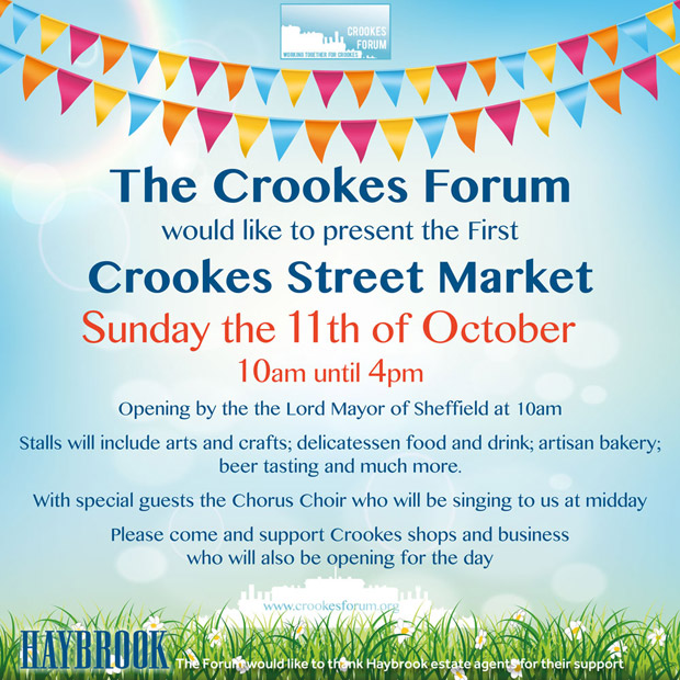 Crookes street market