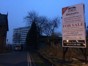 Hallam Towers hotel this morning