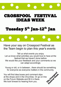 Crosspool Festival ideas week