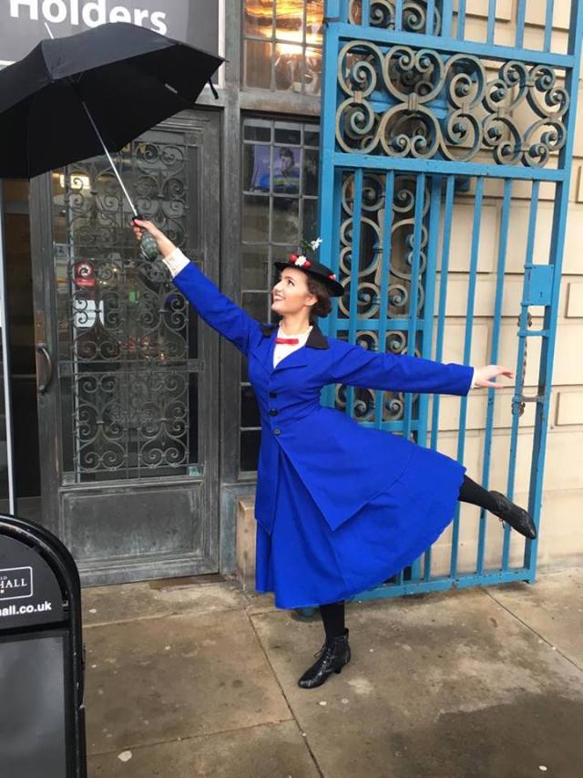 Playing Mary Poppins is Alicia Smith who was born and bred in Crosspool