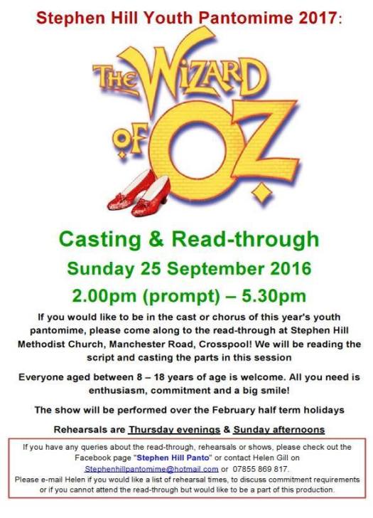 Stephen Hill pantomime