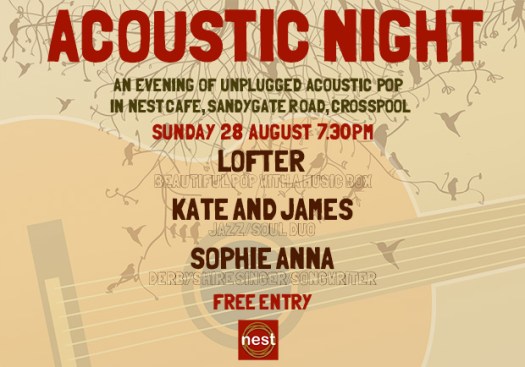 Acoustic night 2 at Nest Crosspool