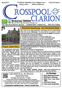 Crosspool Clarion, Volume 14, Issue 1, Spring 2017 (PDF, 4.9MB)