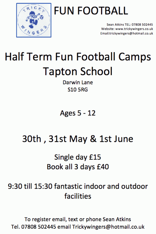 Half term football