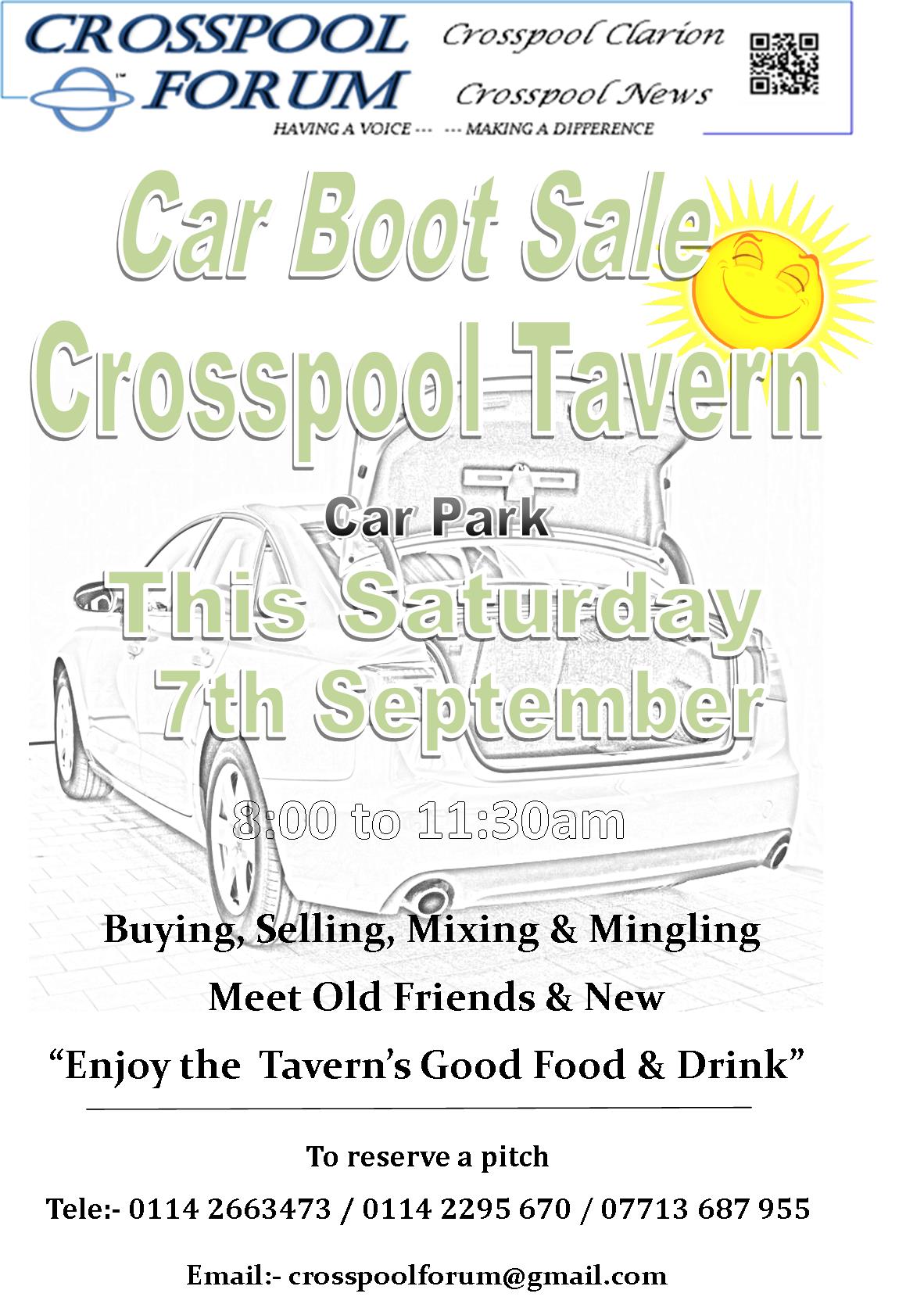 2019 Sept boot sale
