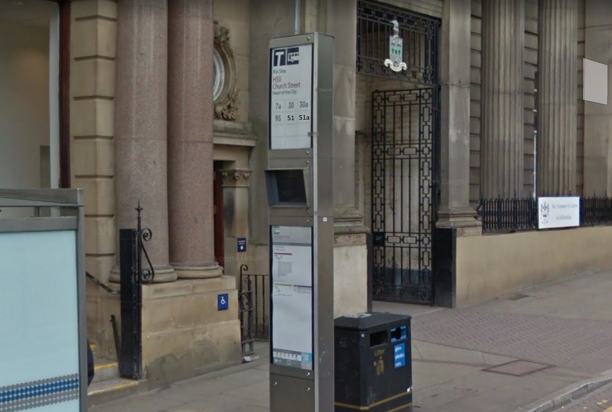 Church St Bus stop