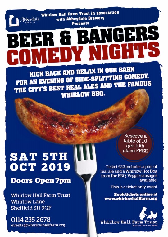 beer and bangers oct 19 flyer