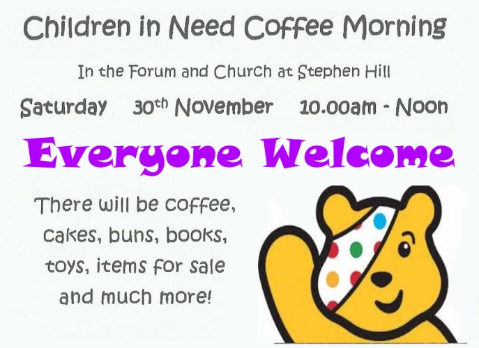 Pudsey fund raiser SHC