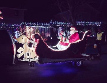 Santa in Crosspool 1