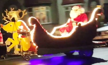 Santa's sleigh