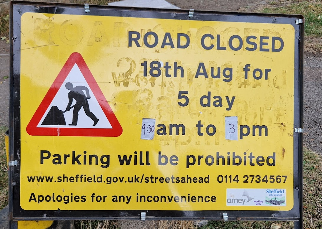 Lydgate Lane Closure – Crosspool News – crosspool.info